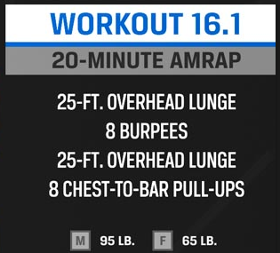 16.1 Workout