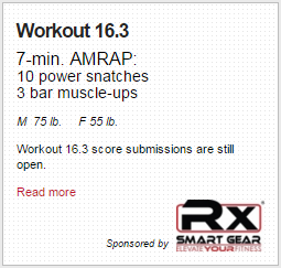 16.3 Workout