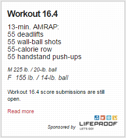 16.4 Workout